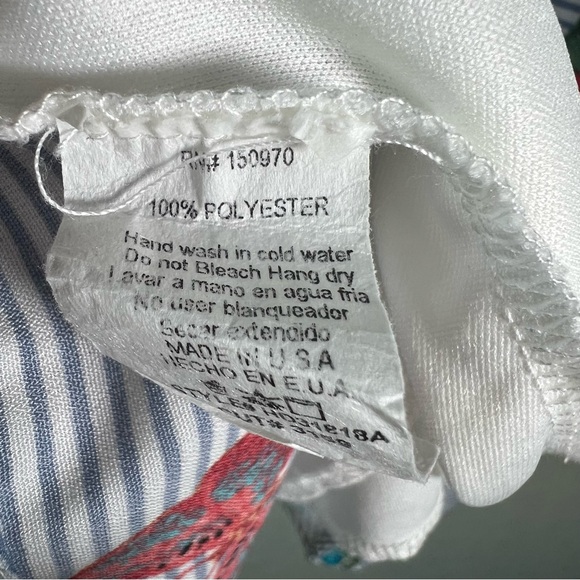 Hummingbird Women’s Sleeveless Mini Dress Size Small Embroidered Zip up - Picture 8 of 9